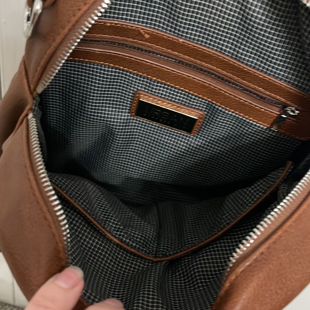 Brown Purse Backpack - image 4